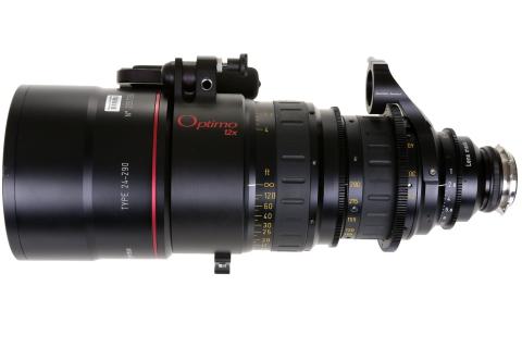 Angenieux Optimo 24-290mm T2.8 Zoom Lens, Angenieux Optimo 24-290mm T2.8 Zoom Lens side view, Angenieux Optimo 24-290mm T2.8 Zoom Lens front view, Angenieux Optimo 24-290mm T2.8 Zoom Lens rear view