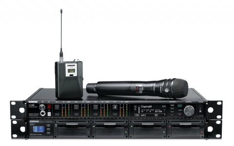 4 Channel Shure Axient Digital Wireless Microphone System 4 Channel Shure Axient Digital Wireless Microphone System