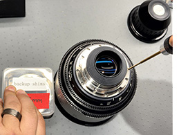 Lens collimation Services