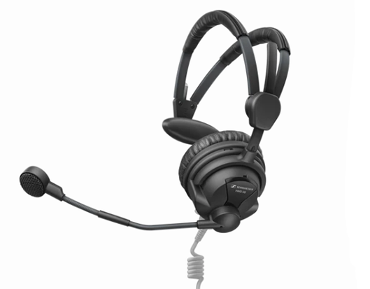 Sennheiser HMD 26 S Closed On-Ear Headset for Outside Broadcasts