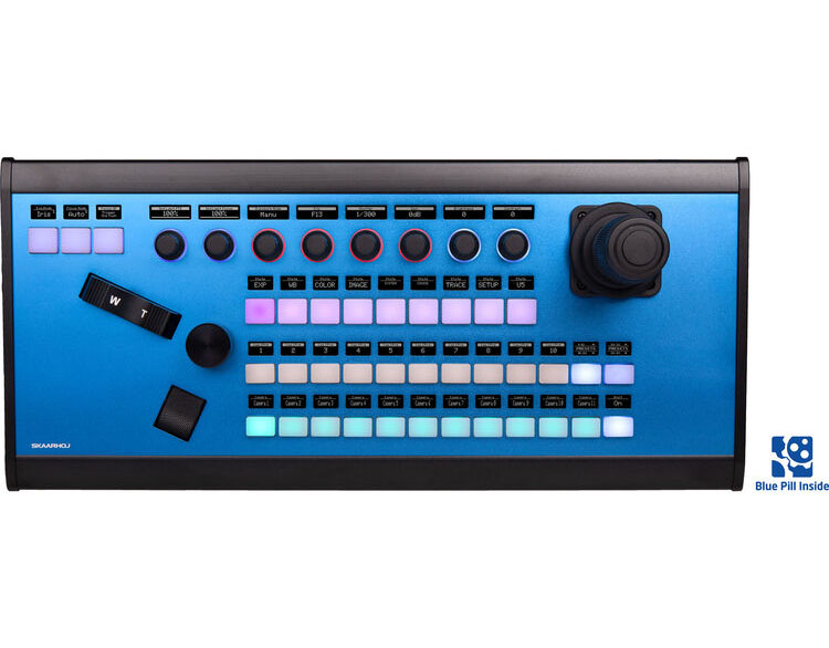 SKAARHOJ PTZ Extreme Camera Controller with Blue Pill Inside