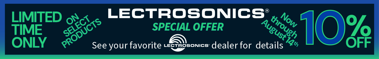 Lectrosonics Special Offer