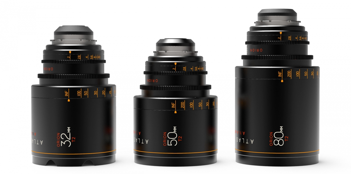 Atlas Lens Co Orion Anamorphic Lens Set B