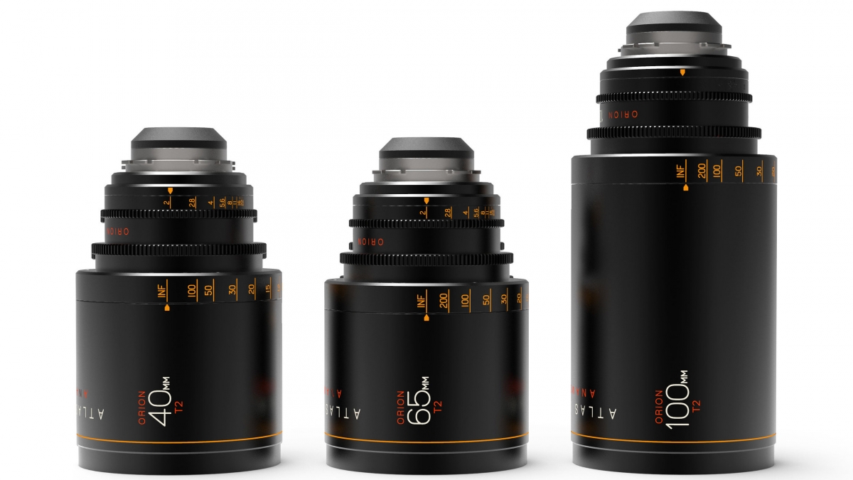 Atlas Lens Co Orion Anamorphic Lens Set