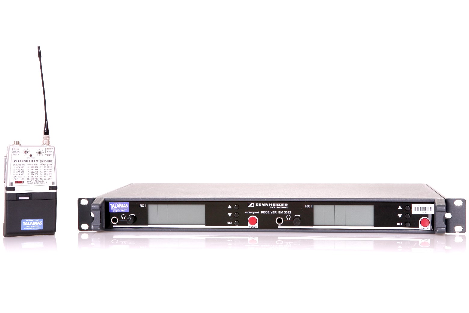 Sennheiser EM3032 SK50 Wireless Microphone System with Beltpack Transmitter