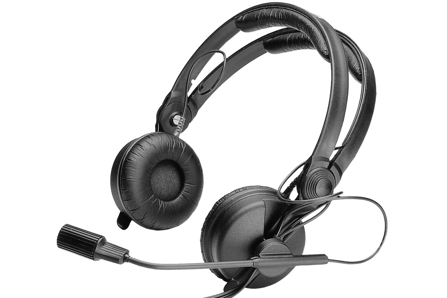 Rental Sennheiser HMD25XQ Sportscaster Headset with Boom Microphone