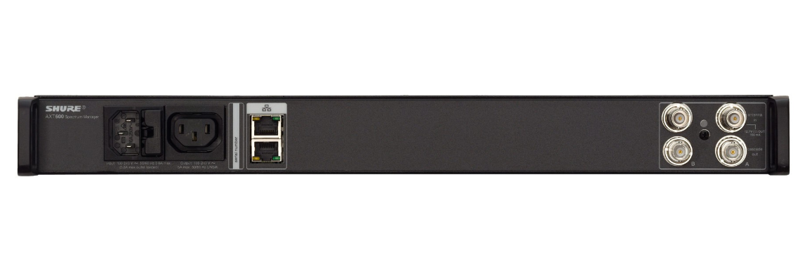 Shure AXT600 Spectrum Manager | Talamas | Digital Cinema | Audio ...