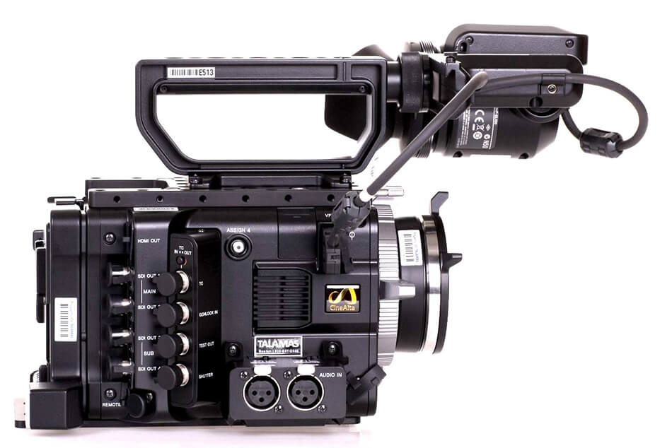 Caméra Cinéma Sony PMW-F55 – 2K/4K – Viseur OLED – Plateau Fibre – Occasion
