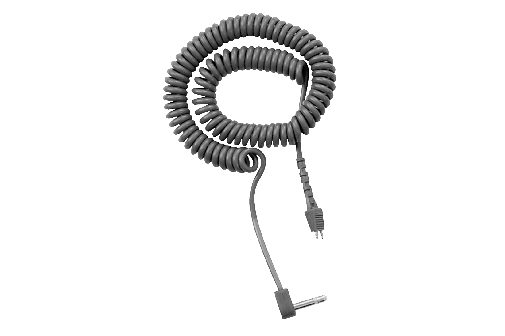 Telex CCX-2 Coiled Cable With Right Angle 1/8" Mini Connector