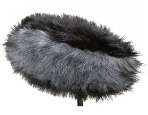 Pianissimo Windshield with Mono Mount and Long Pile Fur