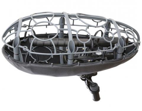 Pianissimo Windshield with Mount and Long Pile Fur