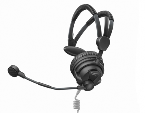 Sennheiser HMD 26 S Closed On-Ear Headset for Outside Broadcasts