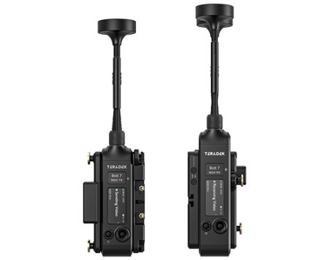 Teradek Bolt 7 MAX 12G-SDI/HDMI Wireless TX/RX Deluxe Set - 2x Gold Mount Battery