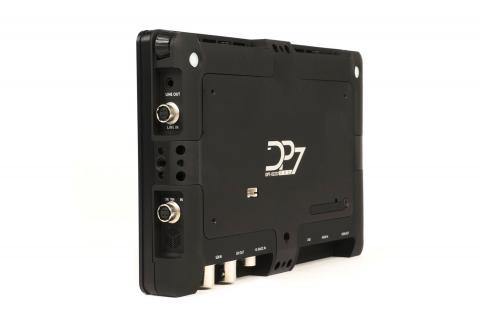 SmallHD DP7-OLED 7.7" monitor, SmallHD DP7-OLED 7.7" monitor side, SmallHD DP7-OLED 7.7" monitor rear, SmallHD DP7-OLED 7.7" monitor bottom