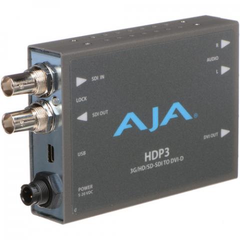 AJA HDP2 HD/SD-SDI to DVI-D Converter AJA HDP2 HD/SD-SDI to DVI-D Converter