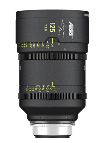 ARRI Signature Prime, ARRI Signature 25mm, ARRI Signature 35mm, ARRI Signature 47mm, ARRI Signature 75mm, ARRI Signature 95mm, ARRI Signature 125mm