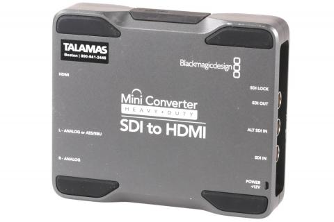 Blackmagic SDI to HDMI Mini Converter Blackmagic SDI to HDMI Mini Converter