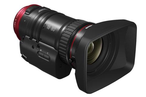 CANON CN-E 18-80MM T4.4 (F/4) COMPACT CINE-SERVO ZOOM LENS, CANON CN-E 18-80MM T4.4 (F/4) COMPACT CINE-SERVO ZOOM LENS