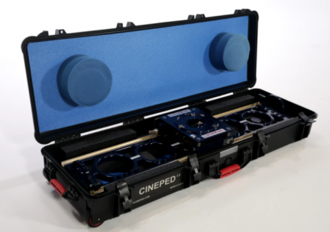 Cineped 2.0 Slider, 2.0 slider, Cineped 2 case, Packed cineped 2.0 case, Cineped 2 cases