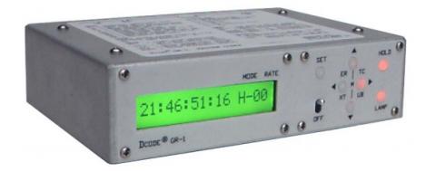Denecke GR-1 Master Clock Time Code Generator and Reader Denecke GR-1 Master Clock Time Code Generator and Reader