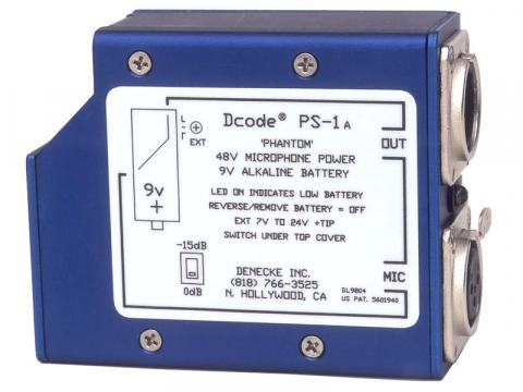 Denecke PS-1 48v Phantom Power Supply Denecke PS-1 48v Phantom Power Supply