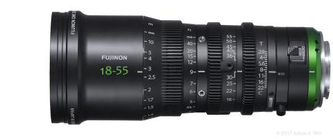 Fujinon MK18-55mm T2.9 Zoom Lens (E-Mount), Fujinon MK18-55mm T2.9 Zoom Lens (E-Mount)