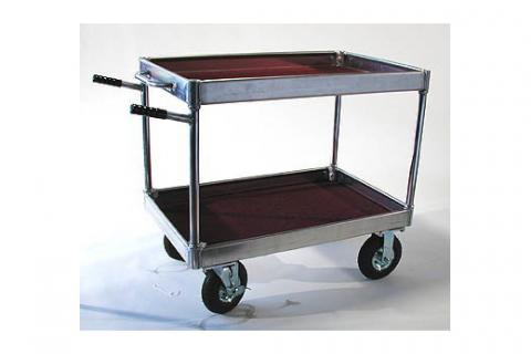 Yaeger Junior Cart with Hi Hat Rails Yaeger Junior Cart with Hi Hat Rails