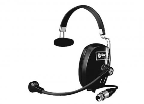 Clear-Com Single Ear Headset, 4 pin XLR Clear-Com Single Ear Headset, 4 pin XLR