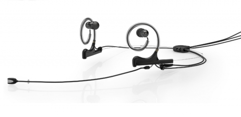 DPA FIDB00-2-IE2-B, d:fine In-Ear Broadcast Headset, Black, 120mm