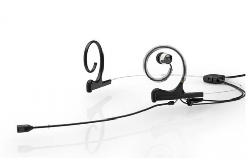 DPA In Ear broadcast Microphone, Black, Directional, Dual Ear DPA In Ear broadcast Microphone, Black, Directional, Dual Ear