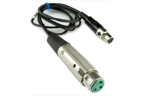 Lectrosonics MC 41 Adapter cable, 37', mic level, XLRF to TA5F