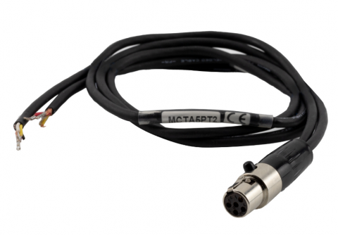 Lectrosonics TA5F to Dual Pigtail Audio Cable