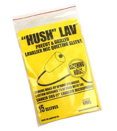 Garfield Hush Lav, Mic Quieting Sleeves, White, Pack of 15 Garfield Hush Lav, Mic Quieting Sleeves, White, Pack of 15