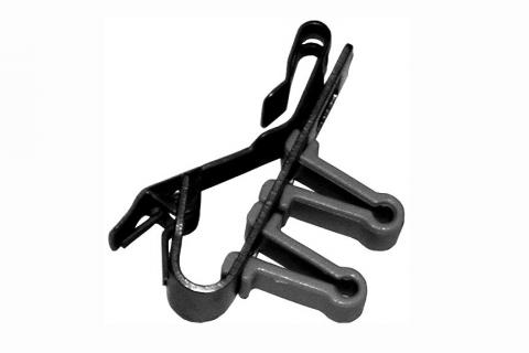 Sennheiser MZQ-222 Dual Post Tie Clip for MKE Platinum Lavalier Mics Sennheiser MZQ-222 Dual Post Tie Clip for MKE Platinum Lavalier Mics