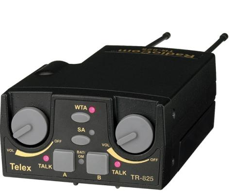 Telex TR825 UHF 2 Channel Beltpack Telex TR825 UHF 2 Channel Beltpack