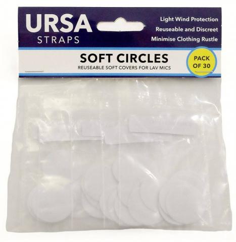 URSA Soft Circles Lav Mic Covers URSA Soft Circles Lav Mic Covers