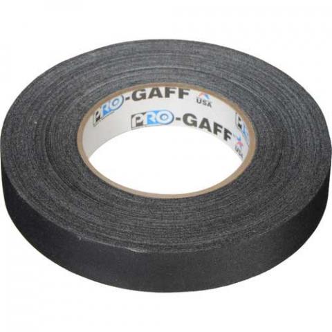 Visual Departures Professional Gaffer Tape, 1" x 55 Yards, Black