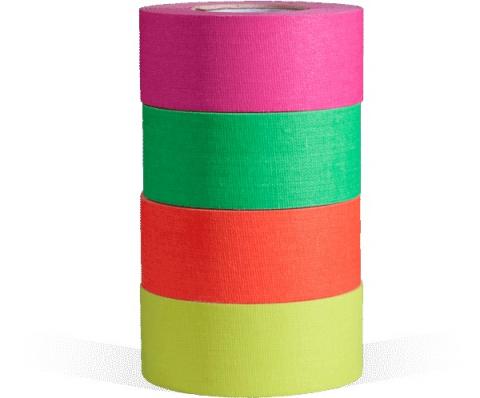 Micro GAFFER 4 Roll Pack Fluorescent Multi Pack Micro GAFFER 4 Roll Pack Fluorescent Multi Pack
