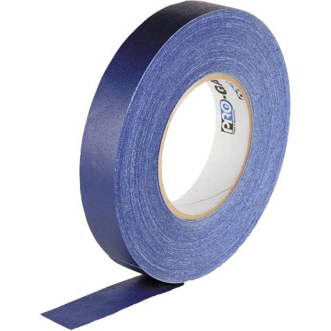 Visual Departures Professional Gaffer Tape, 1" x 55 Yards, Blue