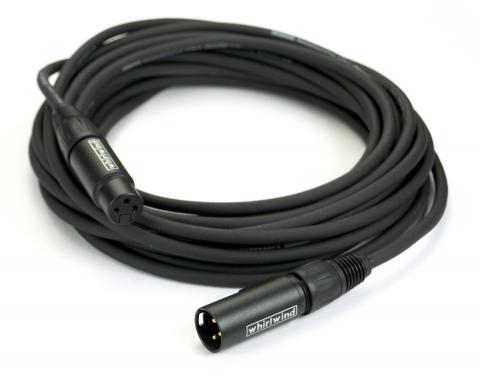 Whirlwind XLR to XLR Accusonic +2 audio cable, Neutrik Connector, 25' Whirlwind XLR to XLR Accusonic +2 audio cable, Neutrik Connector, 25'