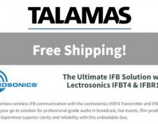 Lectrosonics IFBR1B & IFBT4