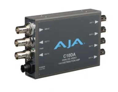 AJA C10DA Analog Video 1x6 Distribution AMP