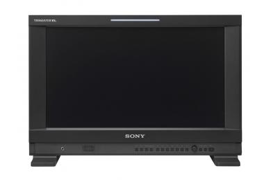 Sony PVM 1741 17" OLED monitor, Sony PVM 1741 17" OLED monitor side, Sony PVM 1741 17" OLED monitor rear