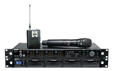 4 Channel Shure Axient Digital Wireless Microphone System