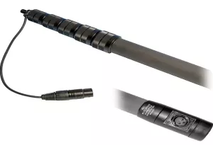PSC Elite Boompole, Medium, Coiled Cable with Right Angle XLR