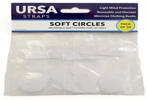 URSA Soft Circles Lav Mic Covers