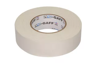 Visual Departures Professional Gaffer Tape, 2" x 55 Yards, White