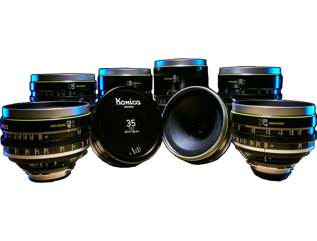 konica hexanon lenses