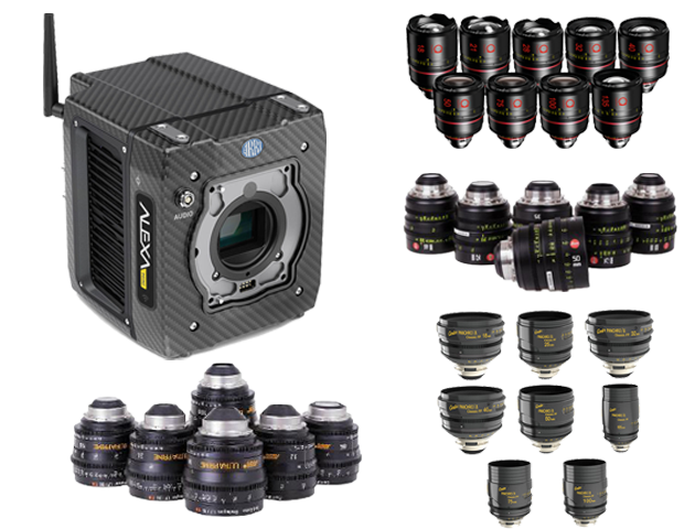 Alexa Mini Lens Rental Special